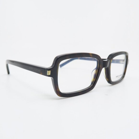 Saint Laurent SL278 003 52mm Dark Brown Tortoise Shell New Unisex Eyeglasses. - Picture 3 of 7